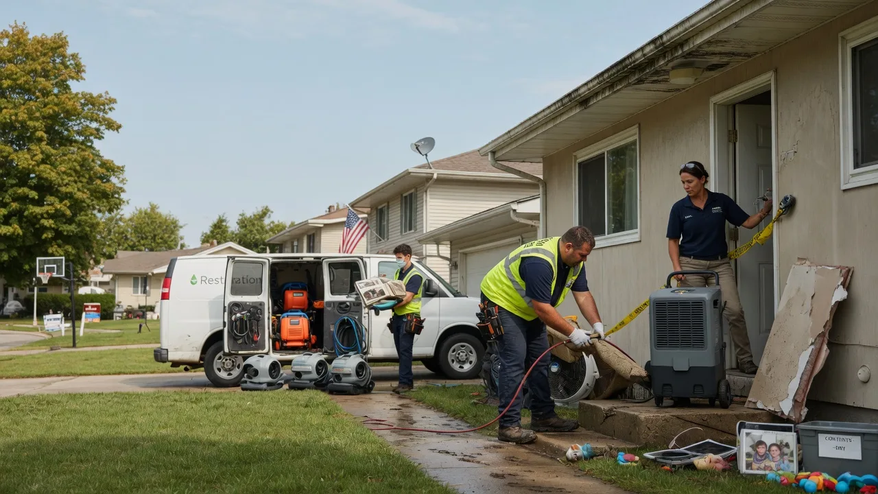Water Damage Restoration in Portage, PA near me